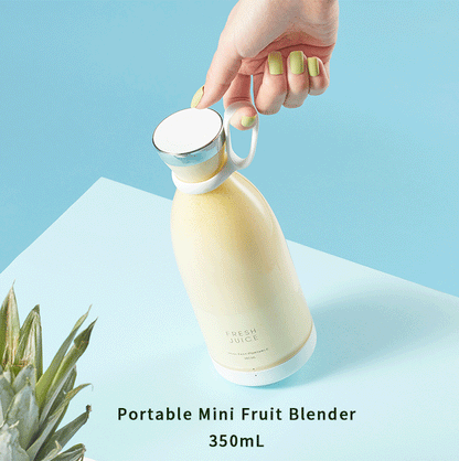 Portable cordless electric juicer
